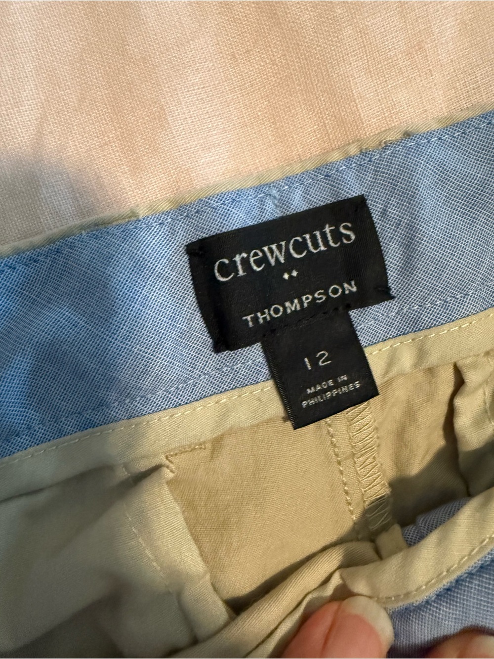 Crewcuts Thompson Boys' Flat-Front Shorts - Khaki